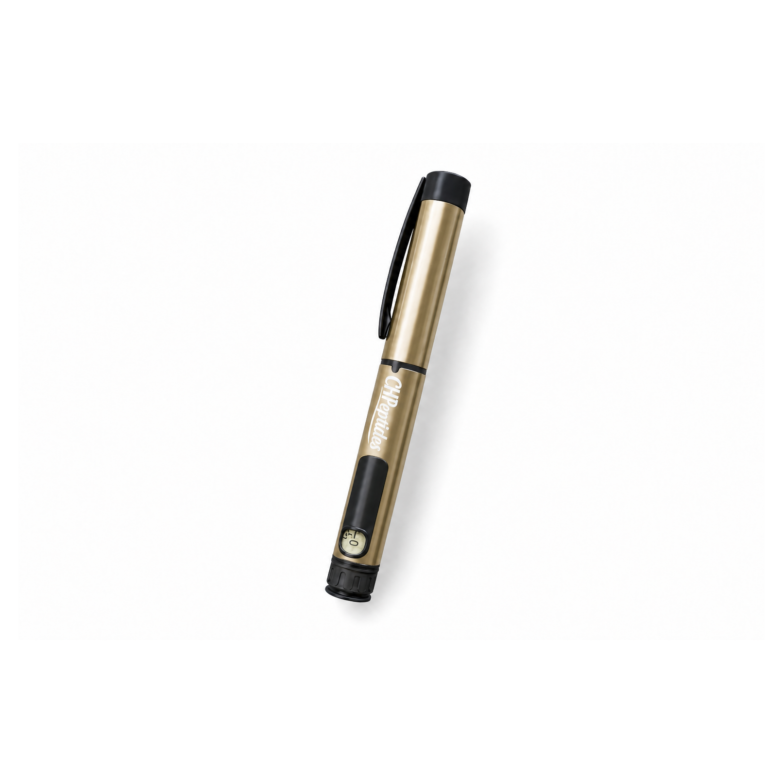 Gold Reusable Peptide Pen (V1 Capped)