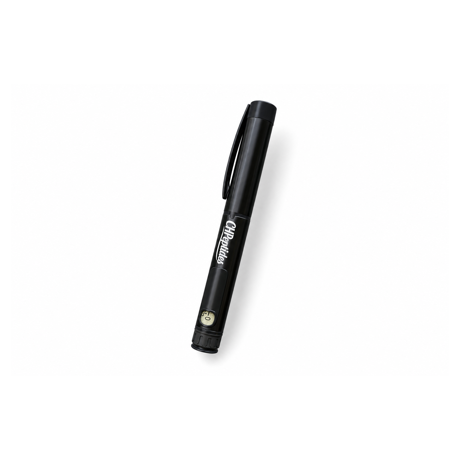 Black Reusable Peptide Pen (V1 Capped)
